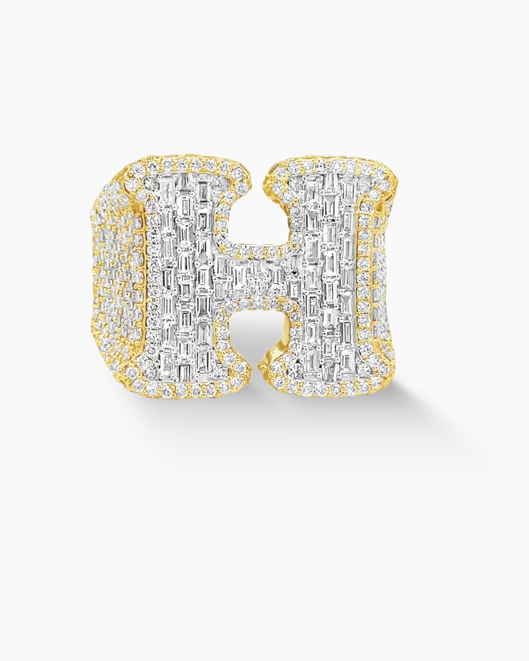 'H' LETTER RING
