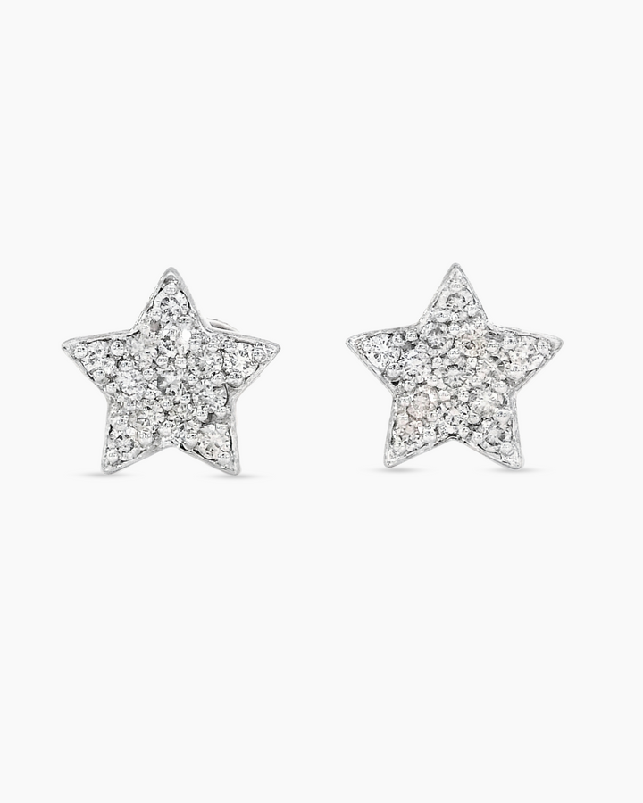ROSE GOLD STAR EARRINGS