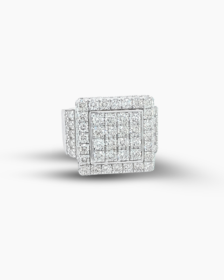 SQUARE DIAMOND RING