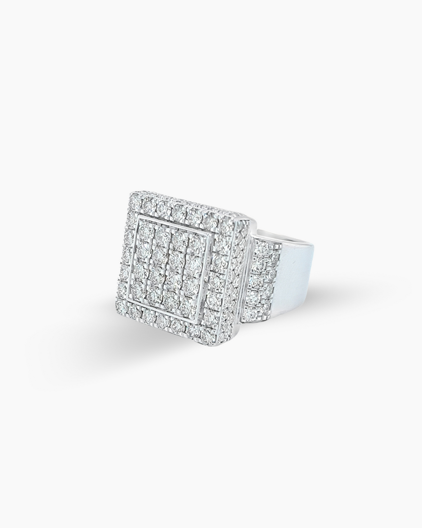 SQUARE DIAMOND RING