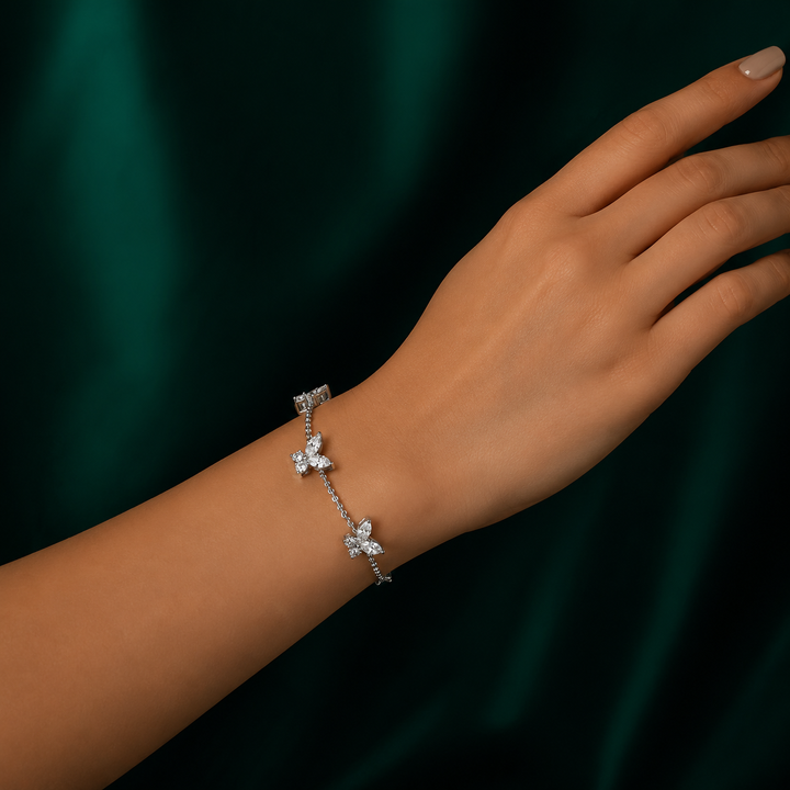 MIA Butterfly Lab Grown Diamond Bracelet
