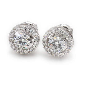 18K White Gold