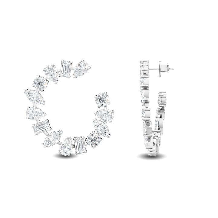 18K White Gold