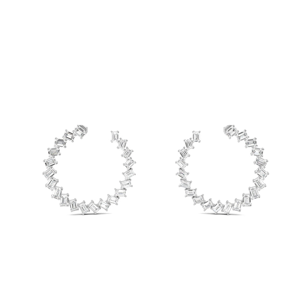 18K White Gold