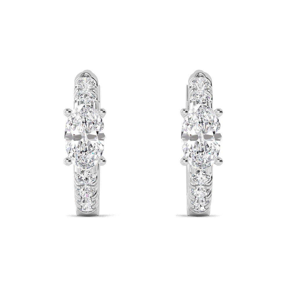 18K White Gold