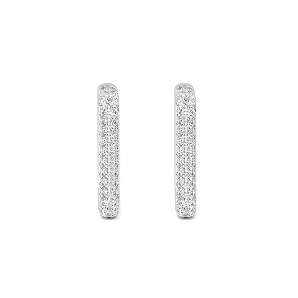 18K White Gold