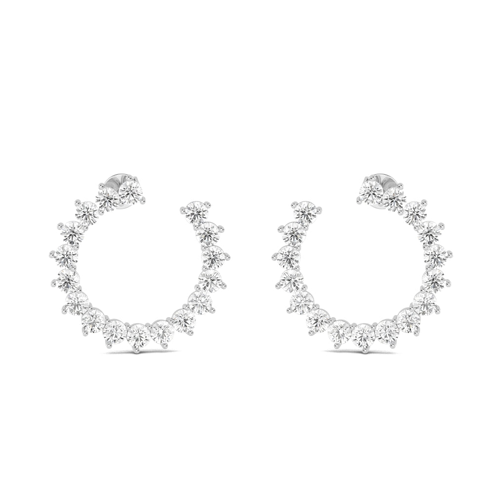 18K White Gold