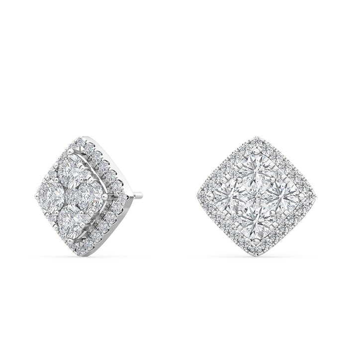 18K White Gold