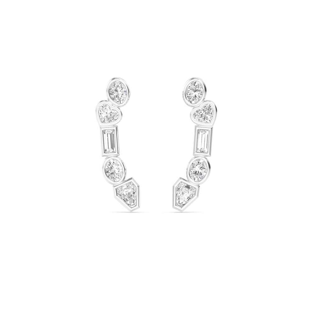 18K White Gold