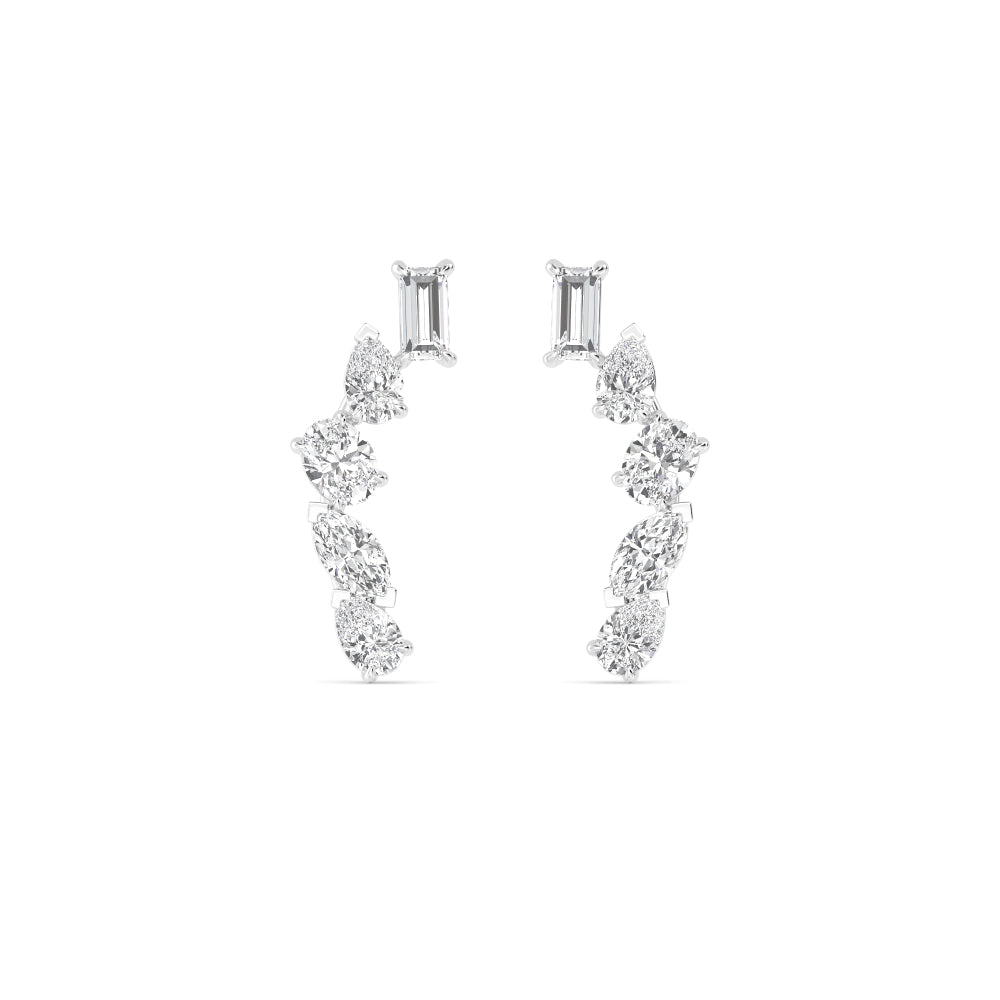 18K White Gold