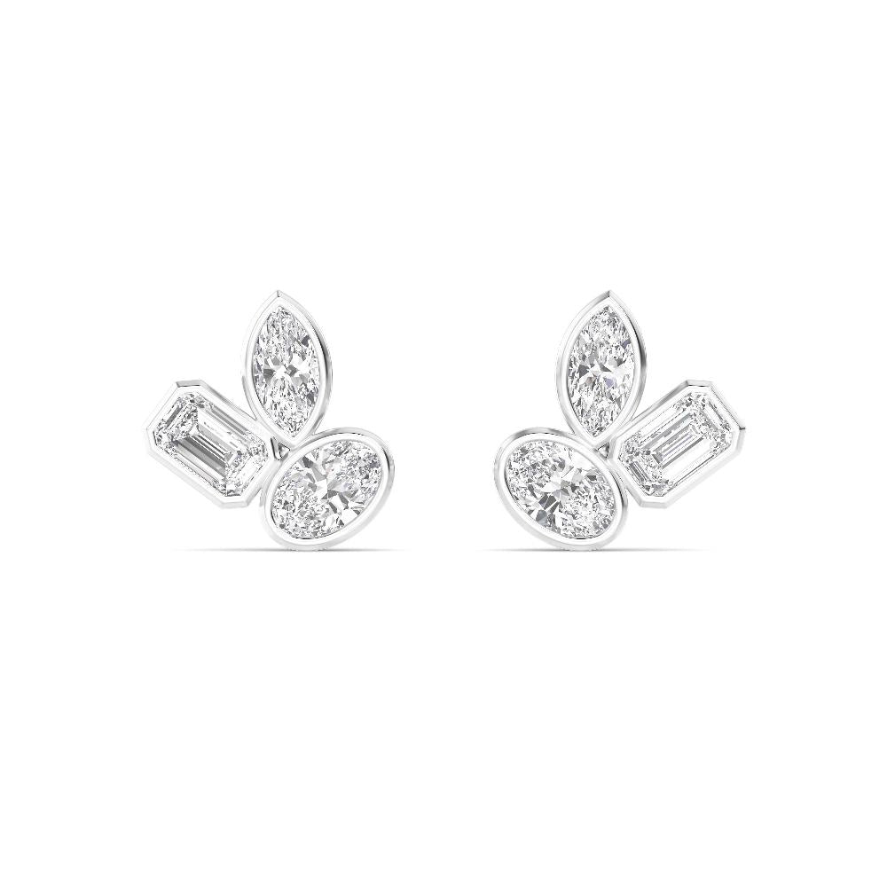 18K White Gold