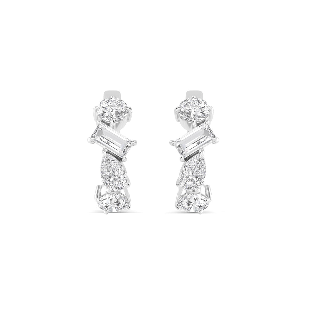 18K White Gold