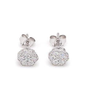 18K White Gold
