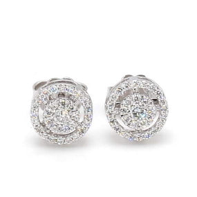 18K White Gold