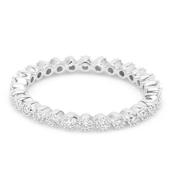 18K White Gold
