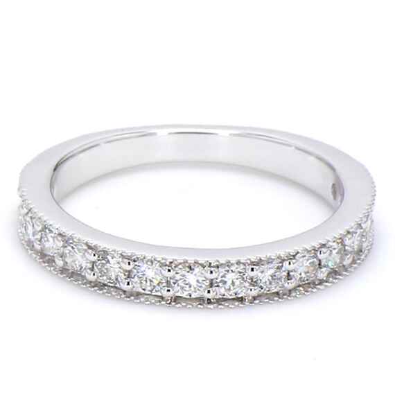 18K White Gold