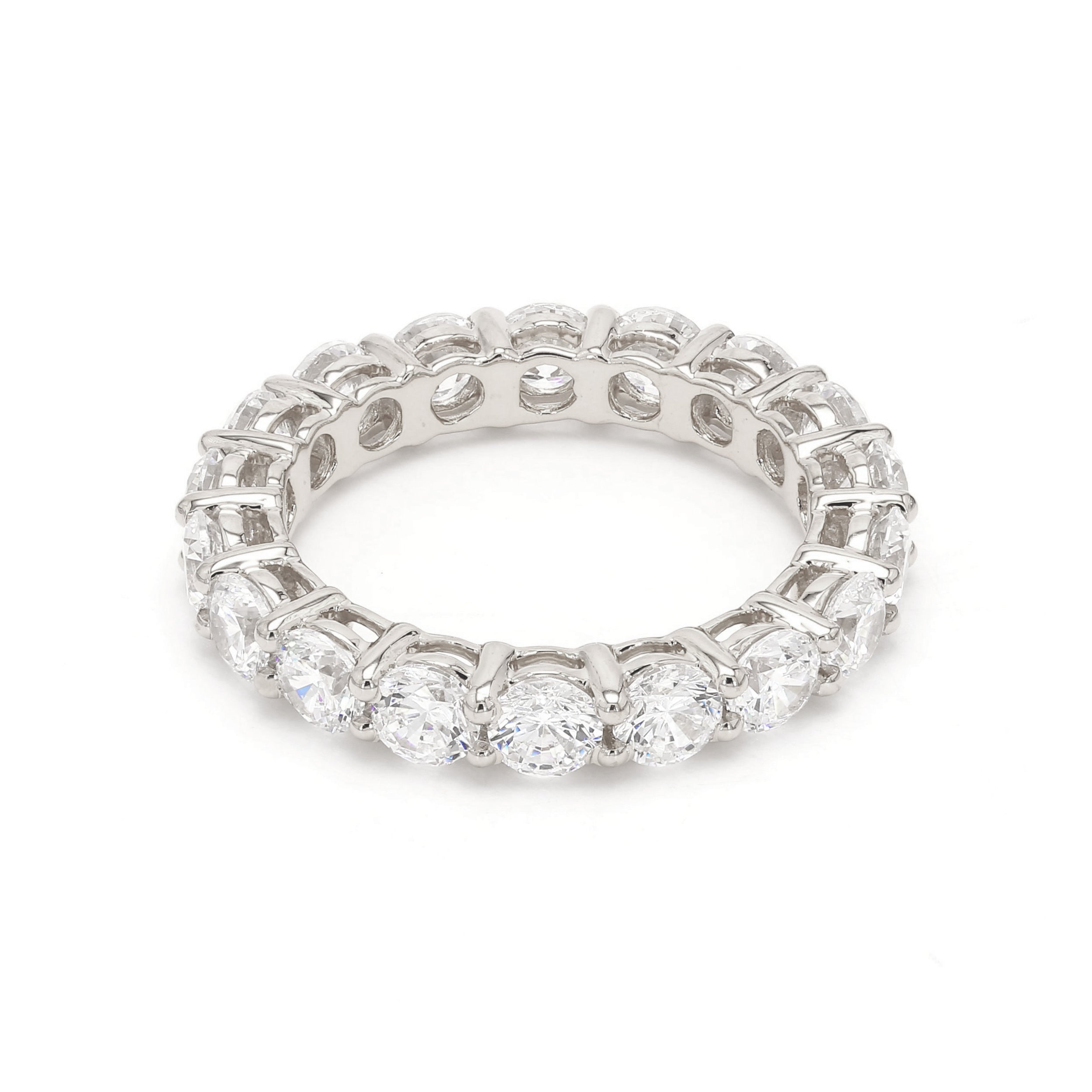 18K White Gold