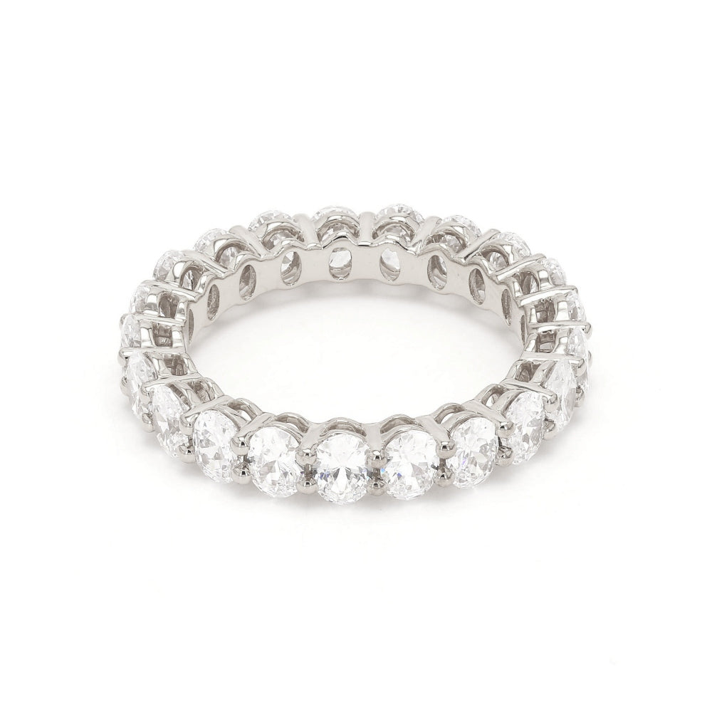 18K White Gold