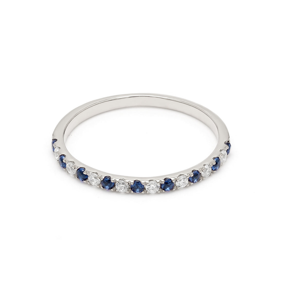 18K White Gold