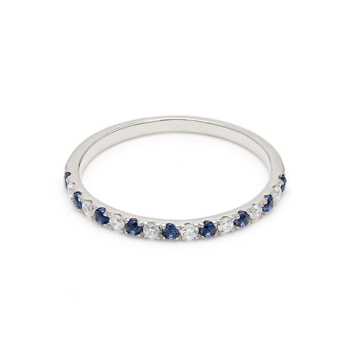 18K White Gold