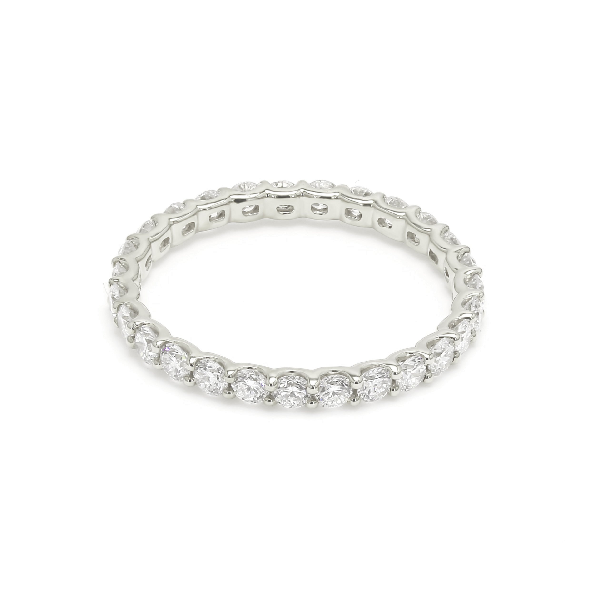 18K White Gold