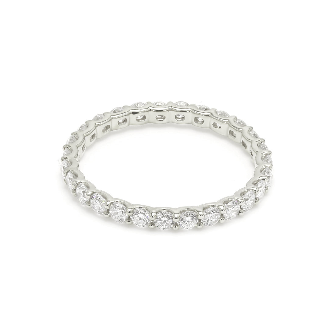 18K White Gold