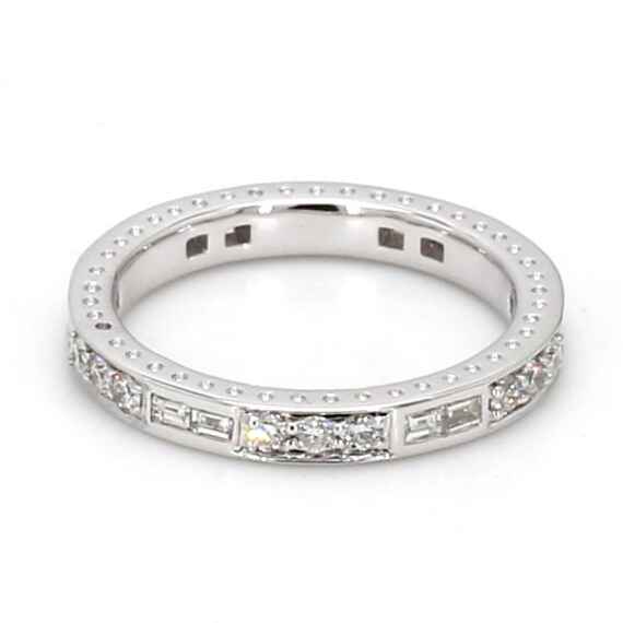 18K White Gold