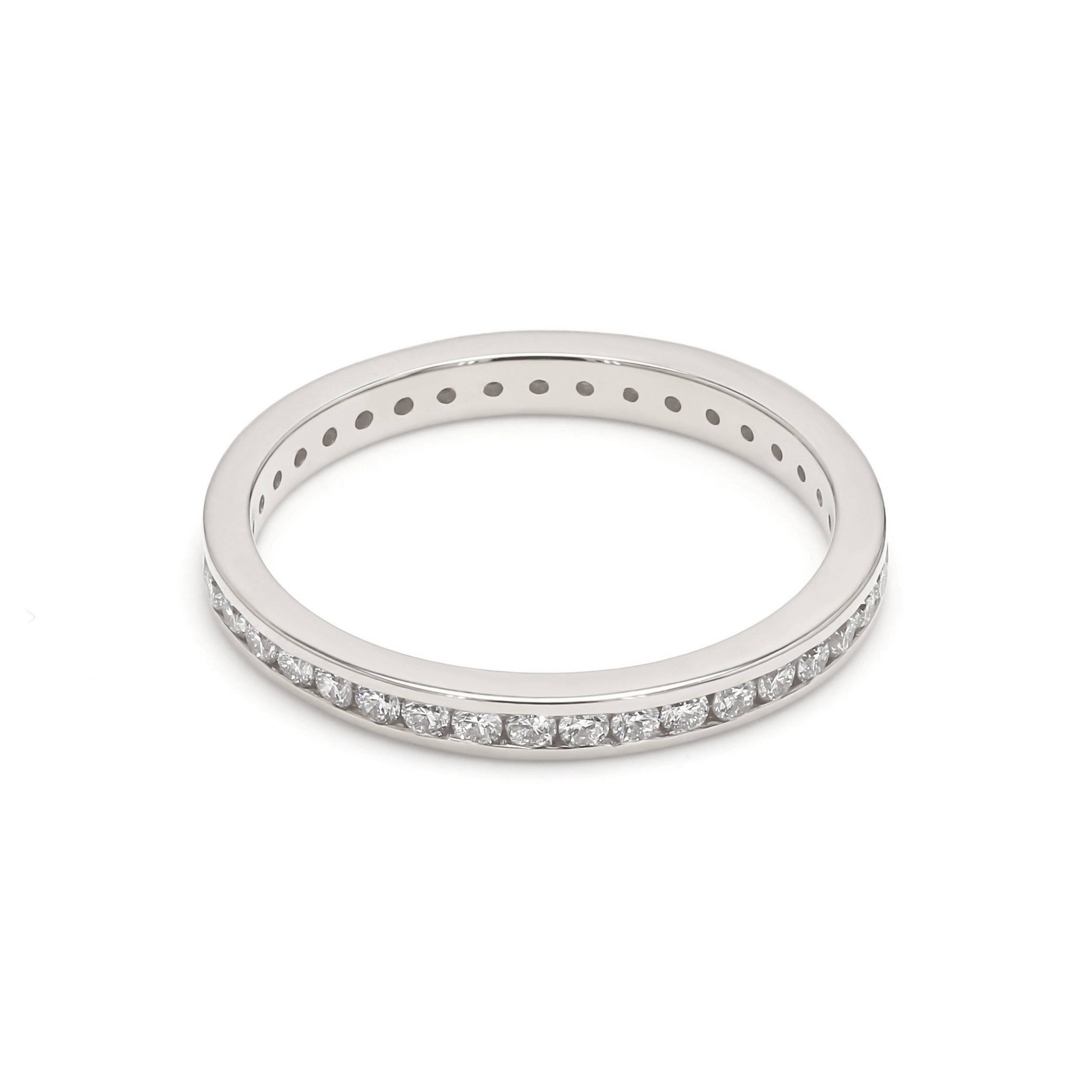 18K White Gold