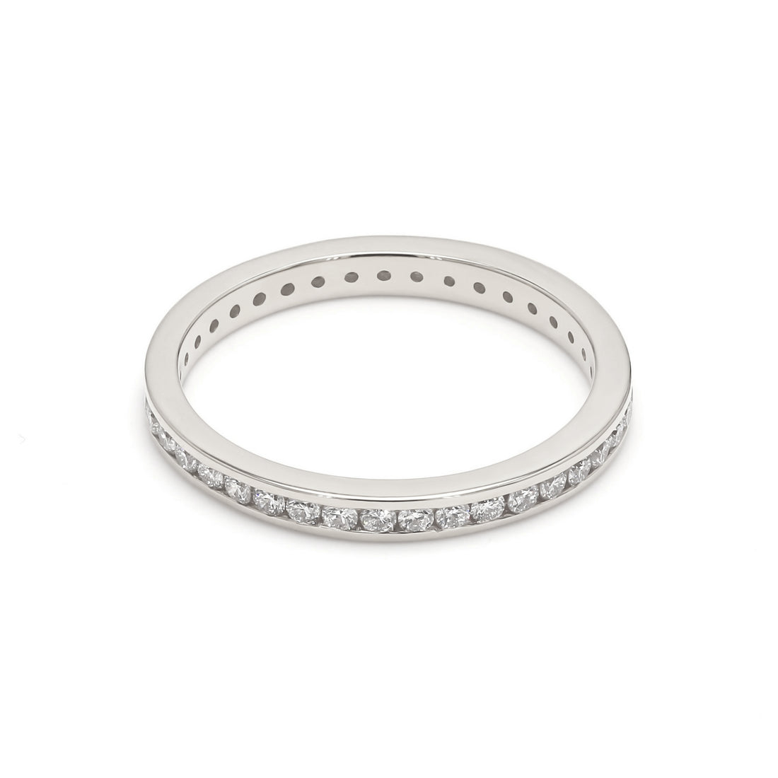 18K White Gold