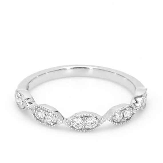 18K White Gold