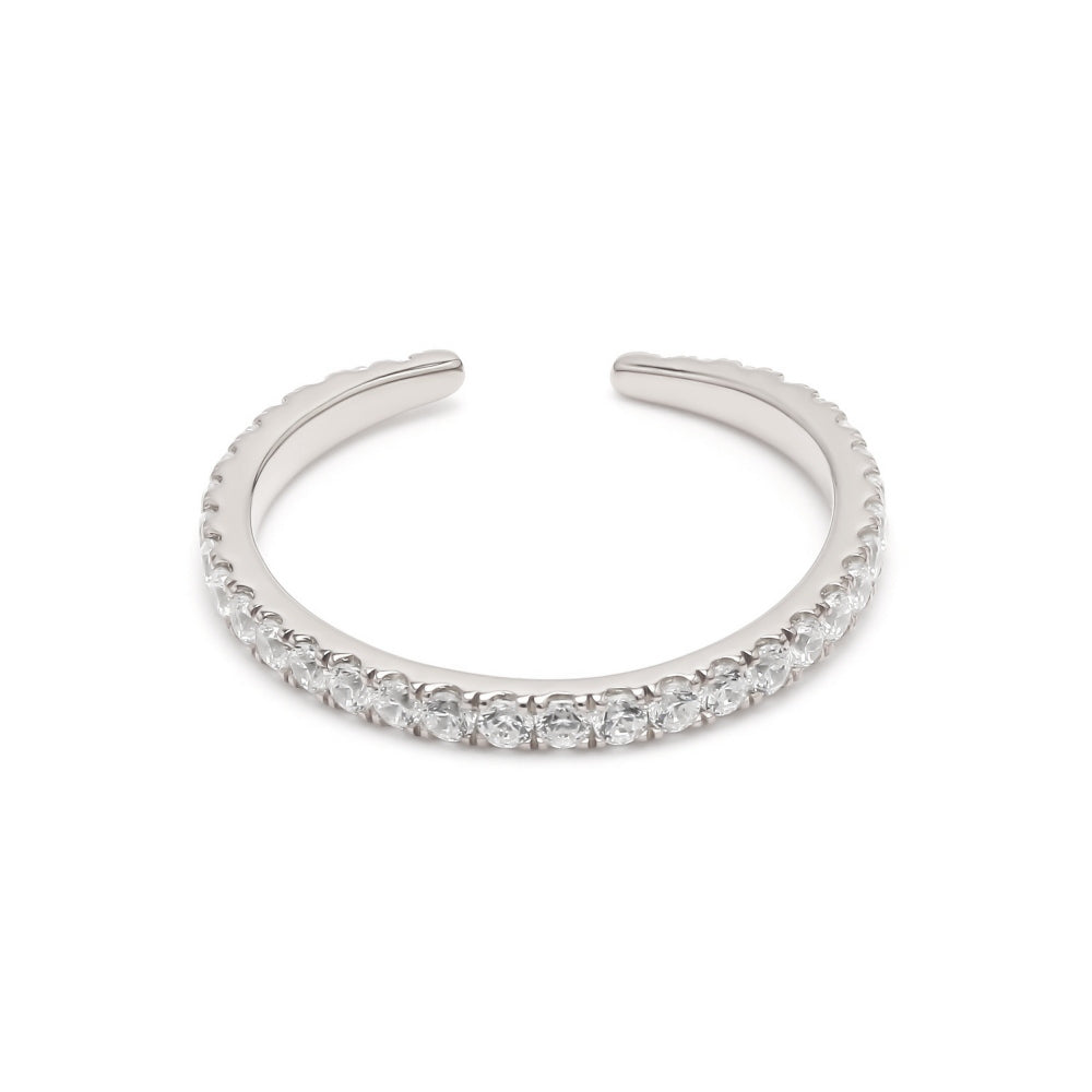 18K White Gold