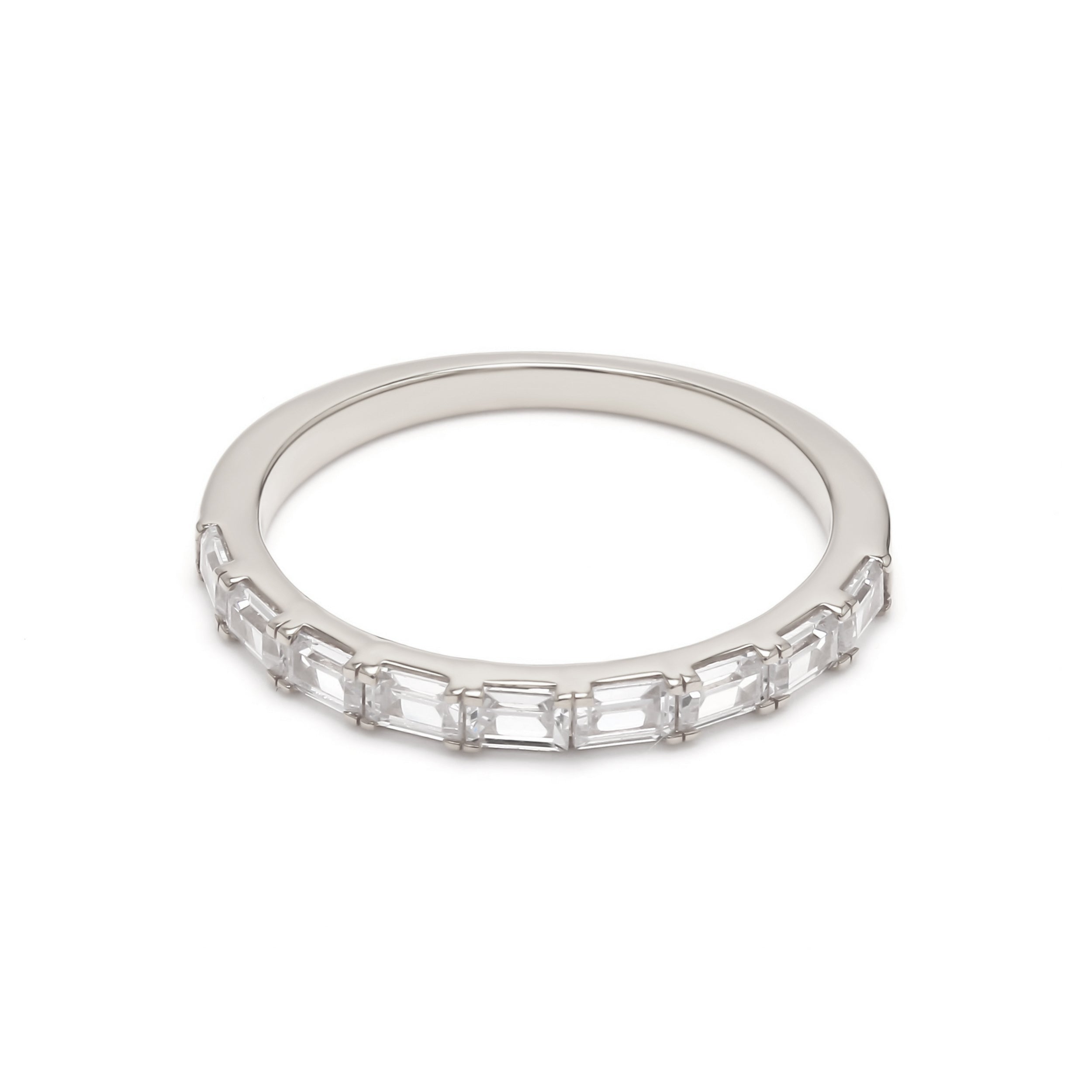 18K White Gold