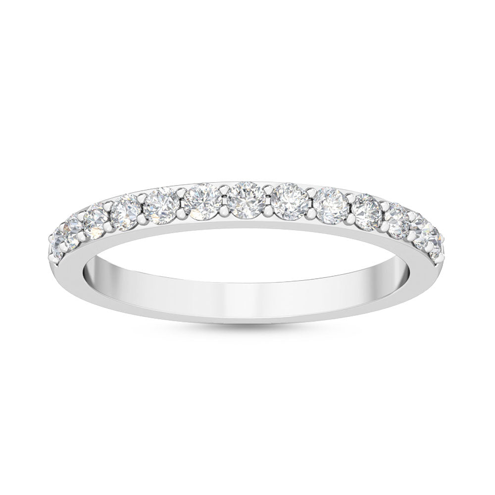 18K White Gold