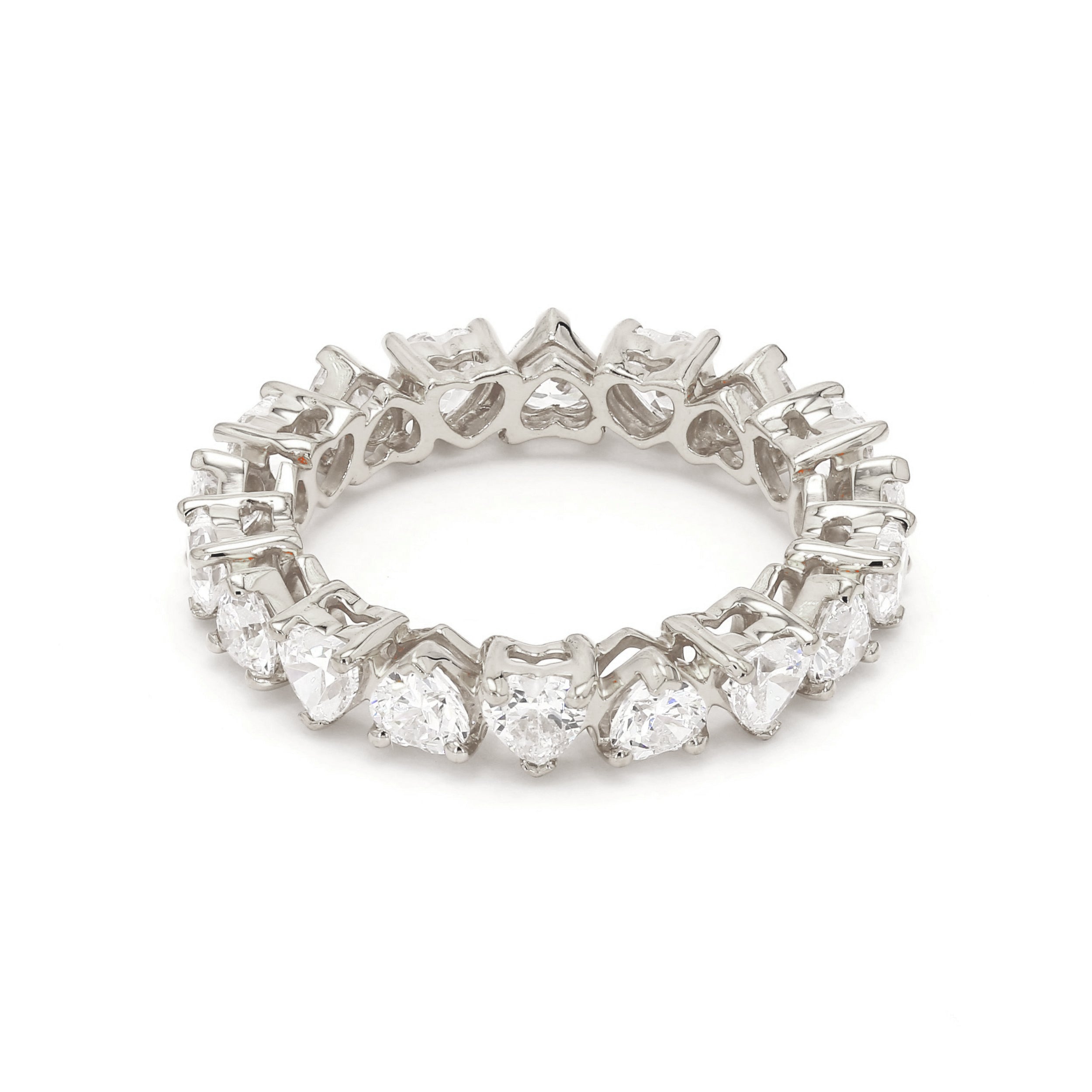 18K White Gold