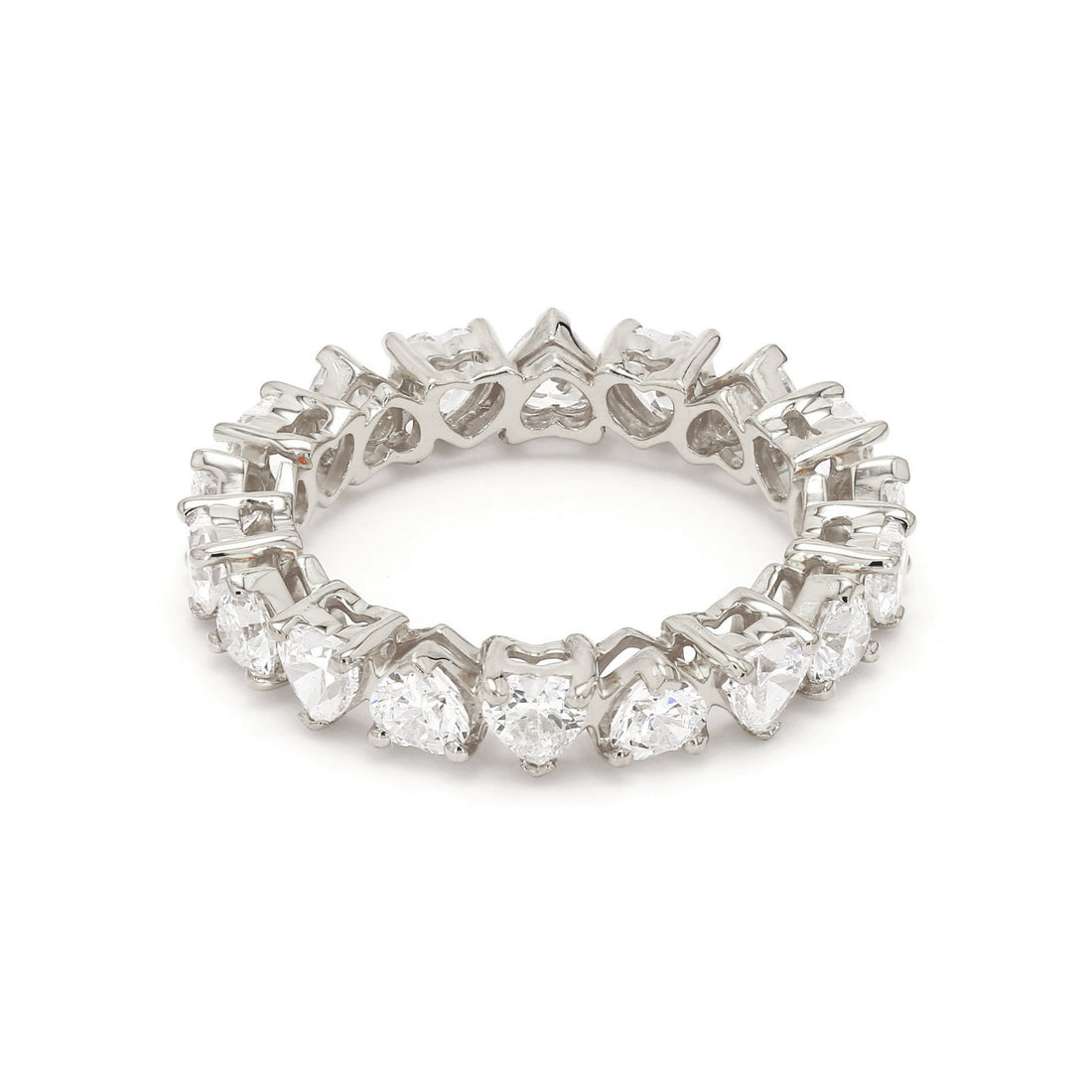 18K White Gold