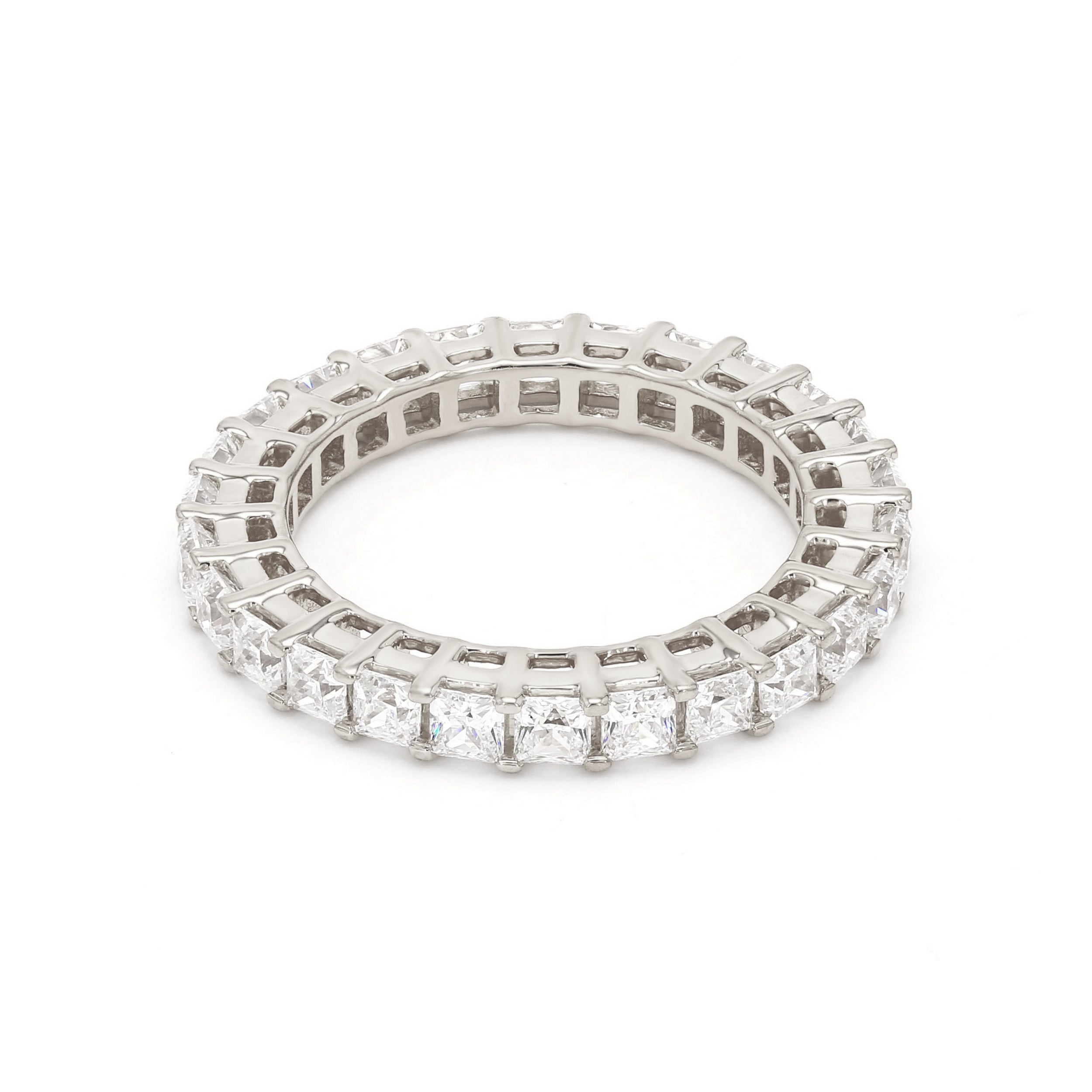 18K White Gold