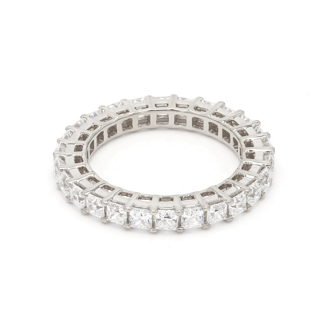 18K White Gold