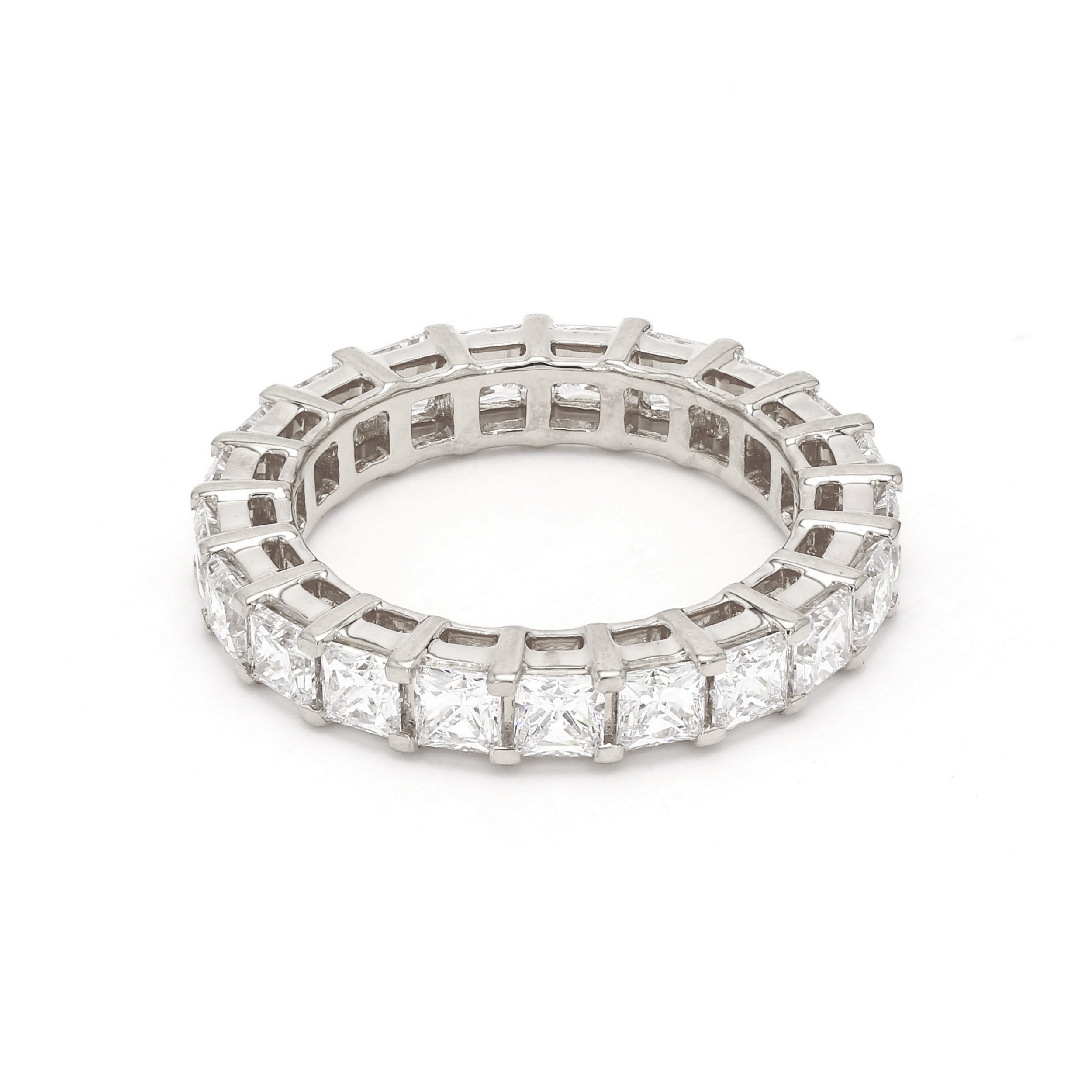 18K White Gold