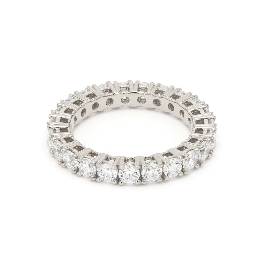 18K White Gold