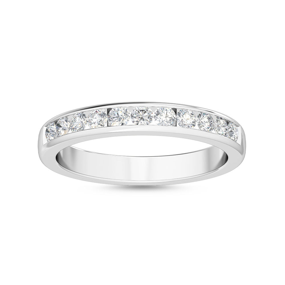 18K White Gold