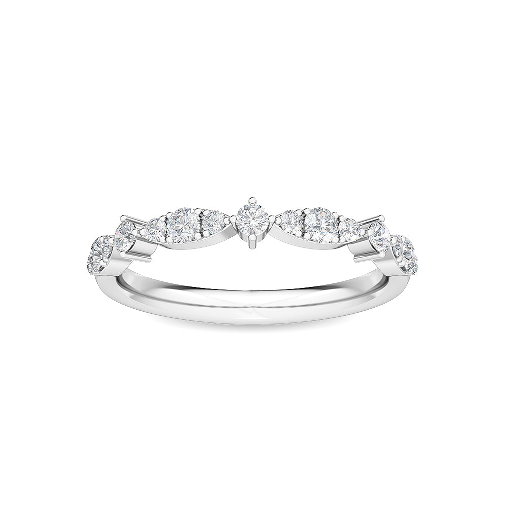 18K White Gold