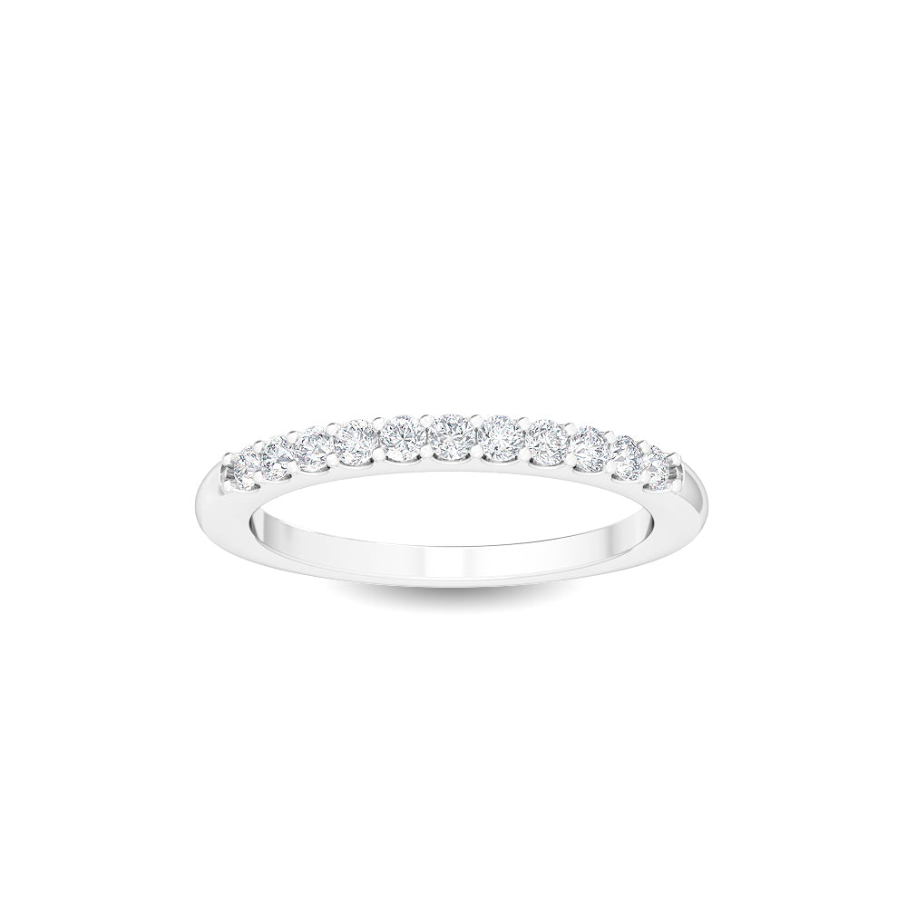 18K White Gold