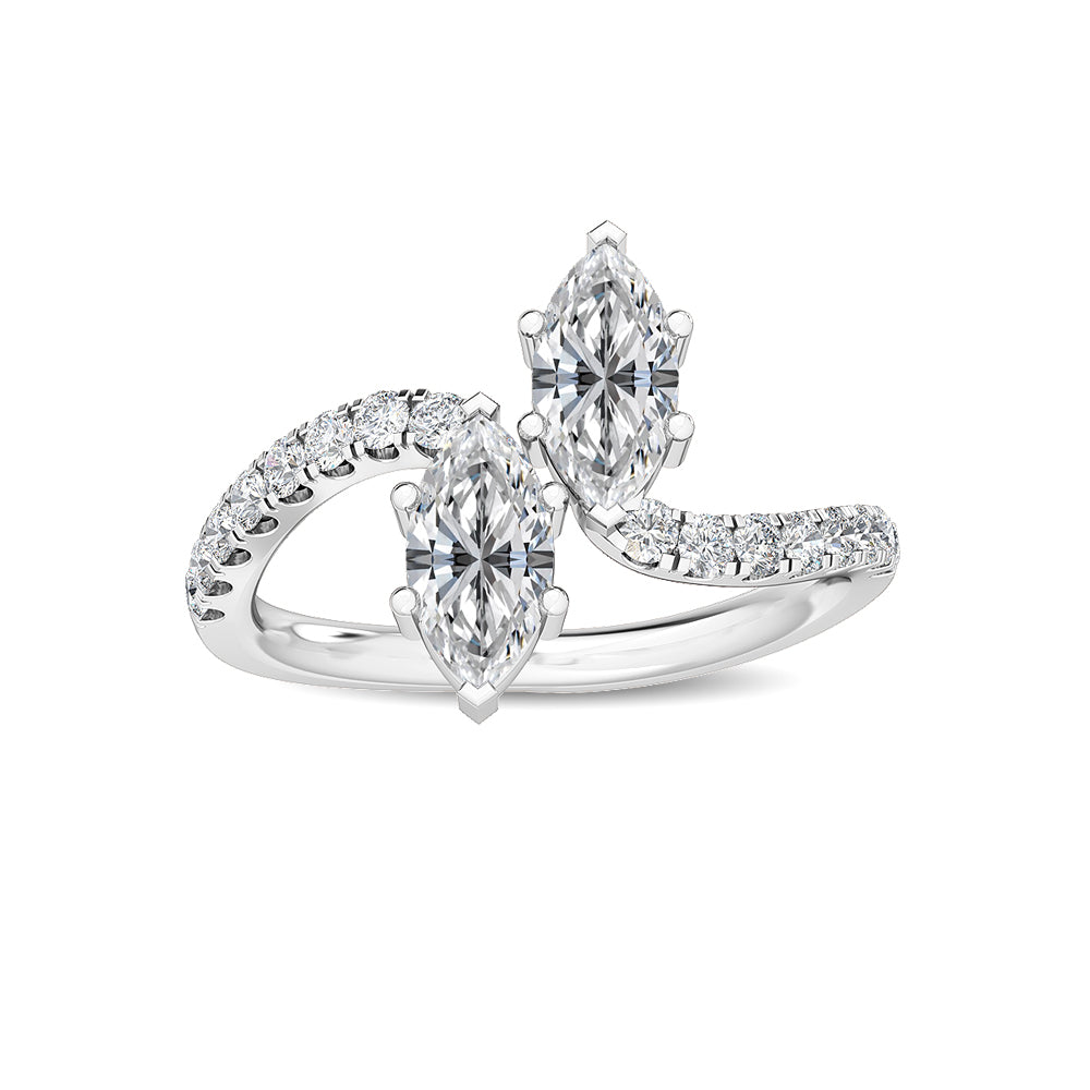 18K White Gold
