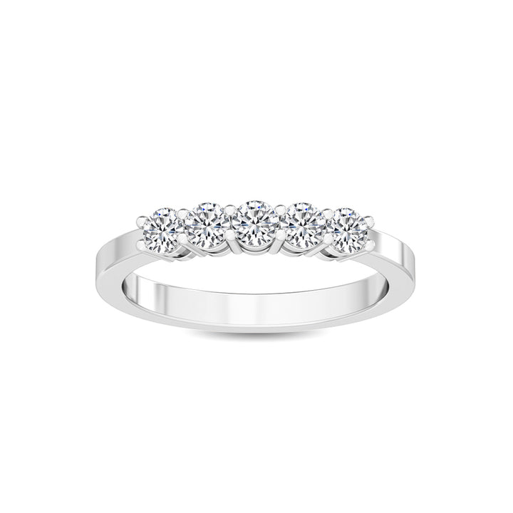 18K White Gold