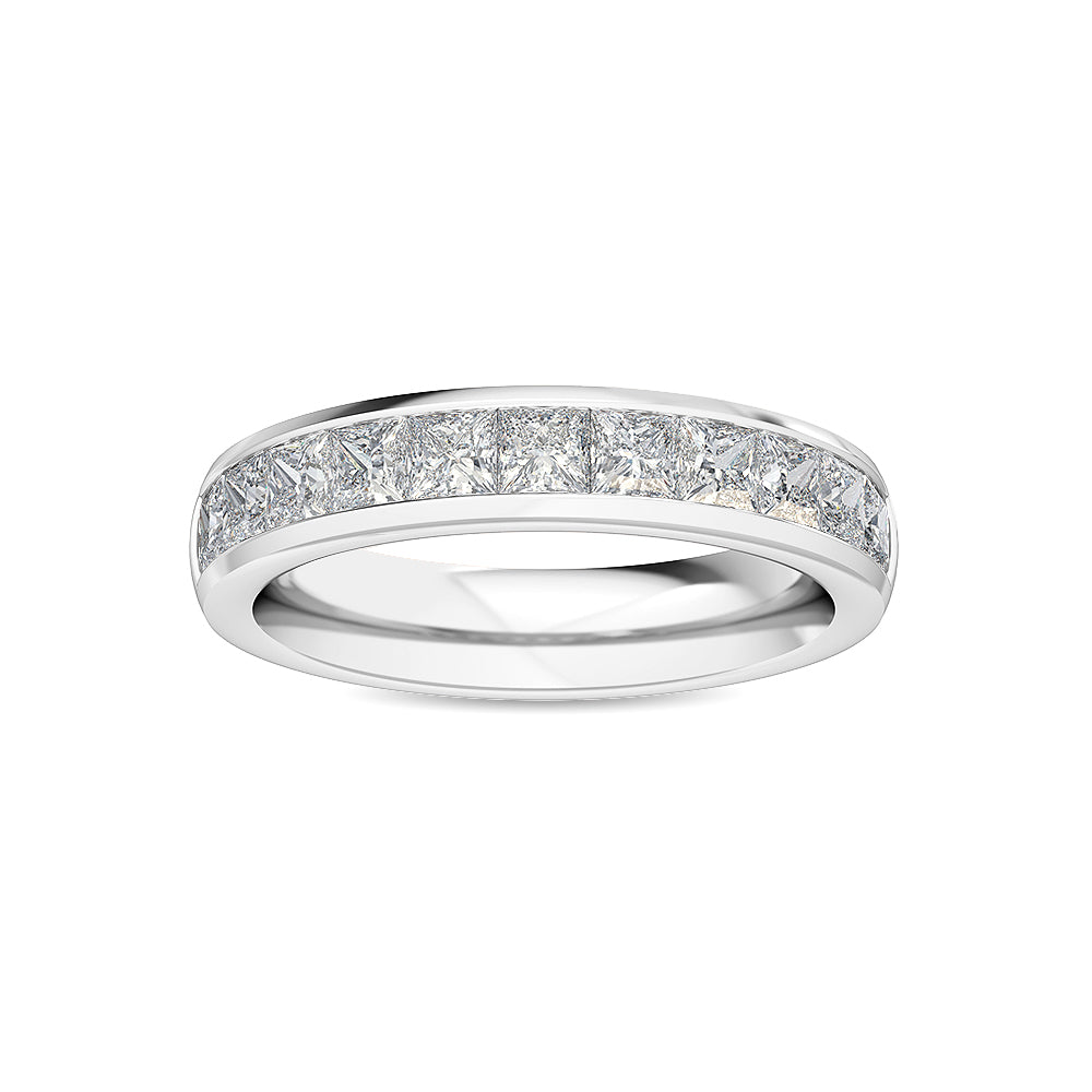 18K White Gold