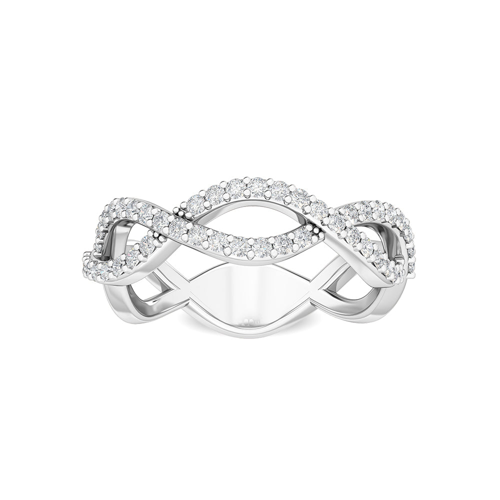 18K White Gold