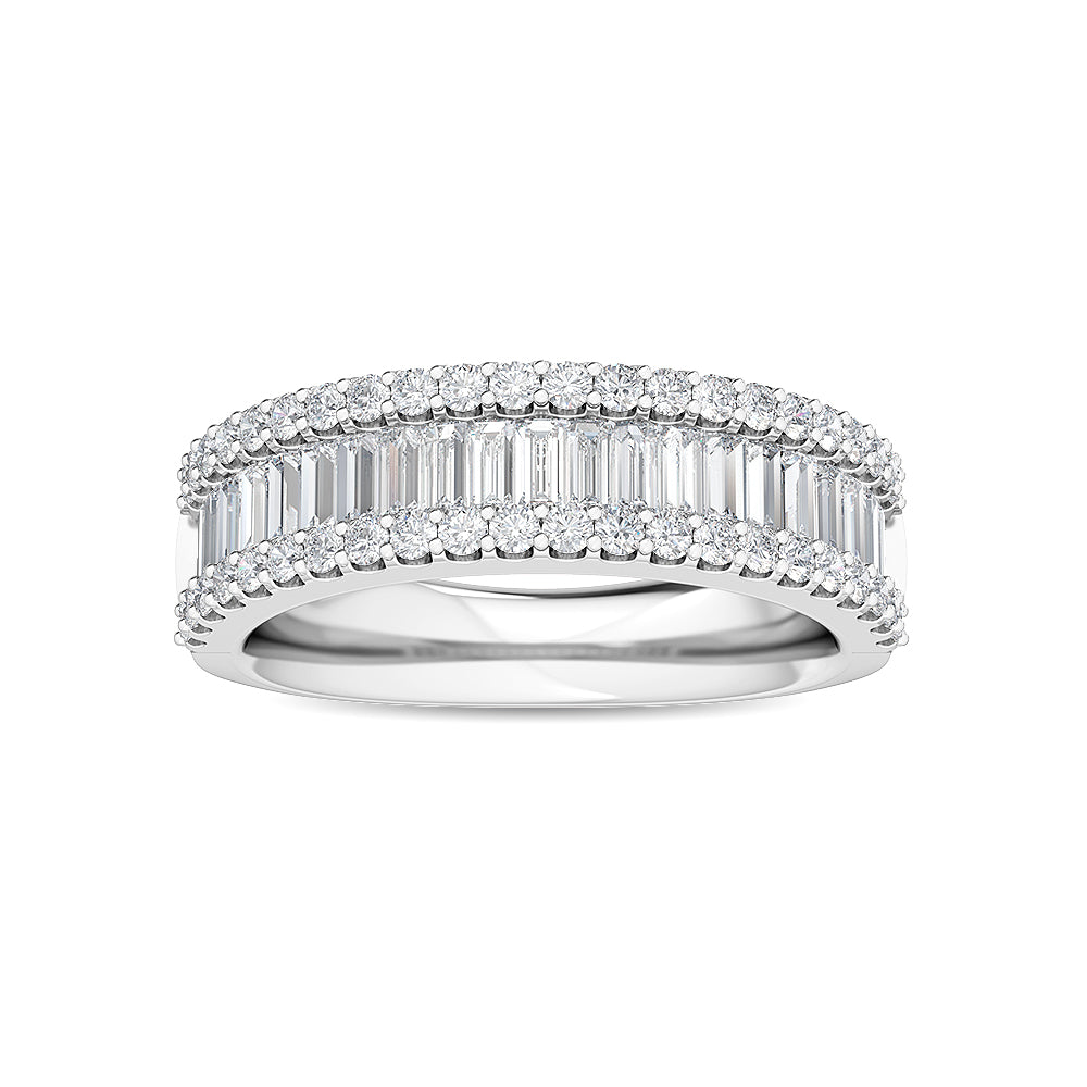 18K White Gold