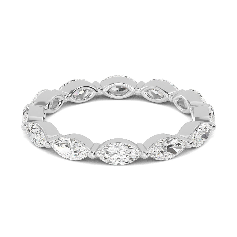 18K White Gold
