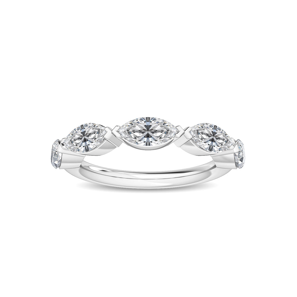 18K White Gold