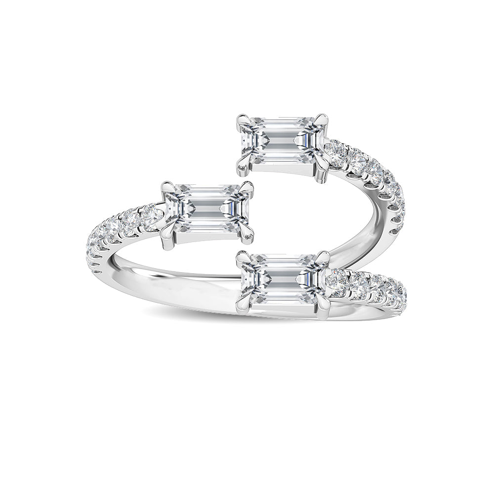 18K White Gold